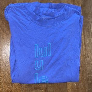 All Yours Lululemon Tee Size 6
